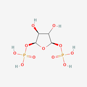 molecular formula C4H10O11P2 B12394604 [(2S,3S,5R)-3,4-dihydroxy-5-phosphonooxyoxolan-2-yl] dihydrogen phosphate 