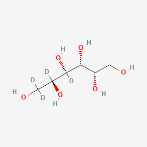 molecular formula C6H14O6 B12394630 D-Sorbitol-d4 