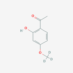 molecular formula C9H10O3 B12394664 Paeonol-d3 