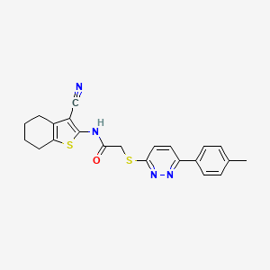 molecular formula C22H20N4OS2 B12394690 Telomerase-IN-5 