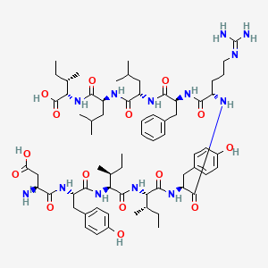 molecular formula C67H101N13O15 B12394703 VP7 (31-40) peptide 