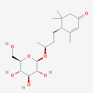 molecular formula C19H32O7 B12394715 9-epi-Blumenol C |A-D-glucopyranoside 