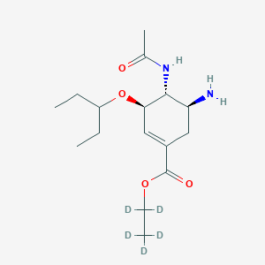 molecular formula C16H28N2O4 B12394722 Oseltamivir-d5 