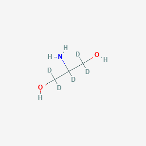 molecular formula C3H9NO2 B12394739 Serinol-d5 