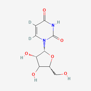 molecular formula C9H12N2O6 B12394754 Uridine-d2-1 