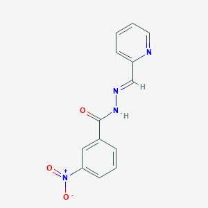 3-nitro-N'-[(1E)-pyridin-2-ylmethylene]benzohydrazide