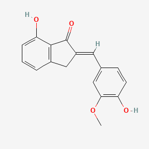 molecular formula C17H14O4 B12394821 Tnf-|A-IN-10 