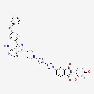 molecular formula C41H40N10O5 B12394868 PROTAC BTK Degrader-3 