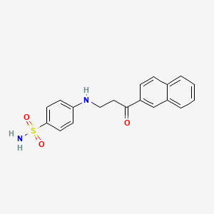 molecular formula C19H18N2O3S B12394919 hCA IX-IN-1 