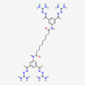 molecular formula C34H52N18O2 B1239492 Semapimod CAS No. 352513-83-8