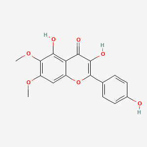 molecular formula C17H14O7 B1239494 芹菜素 CAS No. 29536-41-2