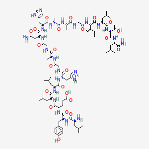 molecular formula C85H136N24O23 B12394946 Orexin A (16-33) 