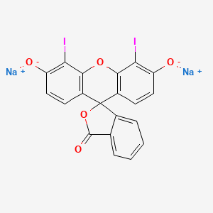 molecular formula C20H8I2Na2O5 B12394950 Erythrosin Yellowish 