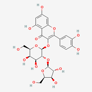 molecular formula C26H28O16 B12394998 Antioxidant agent-10 