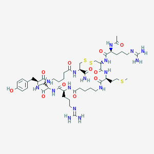 molecular formula C49H82N16O11S3 B12395009 hMCH-1R antagonist 1 