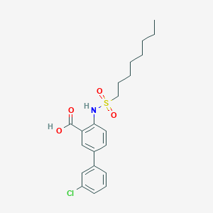 molecular formula C21H26ClNO4S B12395019 Gpat-IN-1 