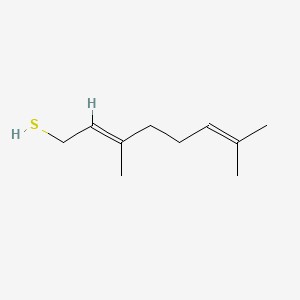 molecular formula C10H18S B1239506 硫香叶醇 CAS No. 38237-00-2