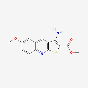 Methyl 3-amino-6-methoxythieno[2,3-b]quinoline-2-carboxylate