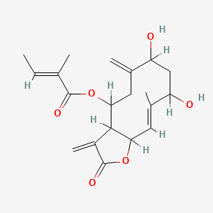 molecular formula C20H26O6 B1239511 羟基异诺比林 CAS No. 63549-62-2