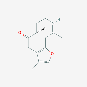 molecular formula C15H20O2 B1239514 Furanogermenone CAS No. 81678-18-4