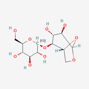 molecular formula C12H20O10 B12395178 Cellobiosan-13C 