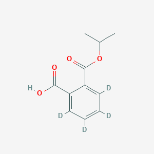 molecular formula C11H12O4 B12395189 Mono-iso-propyl phthalate-3,4,5,6-D4 