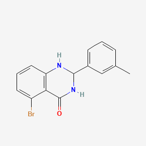 molecular formula C15H13BrN2O B12395195 Pbrm1-BD2-IN-8 