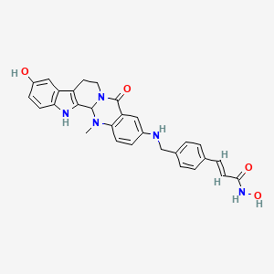 molecular formula C29H27N5O4 B12395211 Top/HDAC-IN-1 