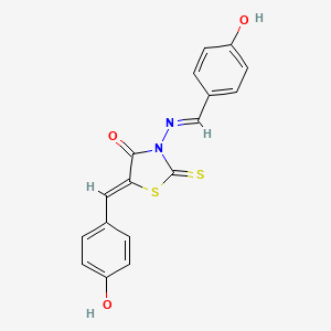 molecular formula C17H12N2O3S2 B12395218 Alr2-IN-3 