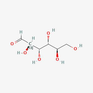 molecular formula C6H12O6 B12395227 D-Mannose-13C-1 