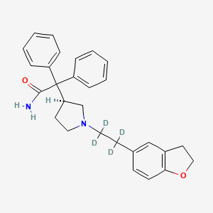 molecular formula C28H30N2O2 B12395240 Darifenacin-d4 