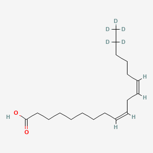 molecular formula C18H32O2 B12395246 Linoleic acid-d5 