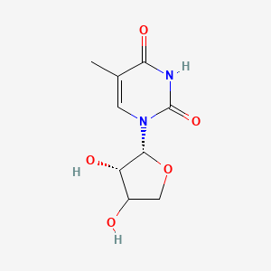 molecular formula C9H12N2O5 B12395248 1-(alpha-L-Threofuranosyl)thymine 