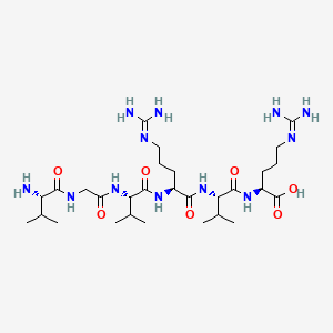 molecular formula C29H56N12O7 B12395265 Vgvrvr 