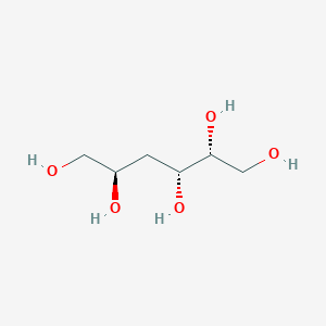 molecular formula C6H14O5 B1239527 3-Deoxy-D-xylo-hexose CAS No. 4005-35-0