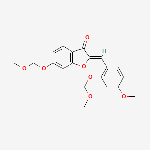 molecular formula C20H20O7 B12395278 SARS-CoV-2-IN-42 