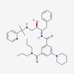 molecular formula C37H51N5O3 B12395285 Plm IV inhibitor-1 