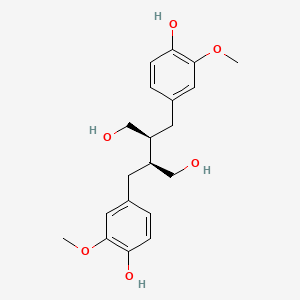 molecular formula C20H26O6 B1239534 (+)-Secoisolariciresinol CAS No. 145265-02-7