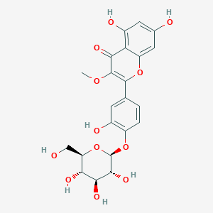 molecular formula C22H22O12 B12395348 Neochilenin 