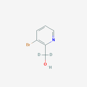 (3-Bromopyridin-2-yl)methanol-d2