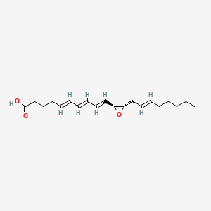 (5E,7E,9E)-10-[(2S,3S)-3-[(E)-oct-2-enyl]oxiran-2-yl]deca-5,7,9-trienoic acid