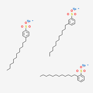 trisodium;2-dodecylbenzenesulfonate;3-dodecylbenzenesulfonate;4-dodecylbenzenesulfonate