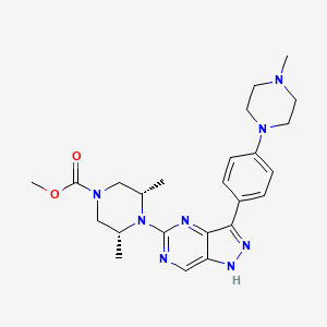 molecular formula C24H32N8O2 B12395462 Alk2-IN-5 