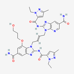 molecular formula C36H41N13O6 B12395476 STING agonist-25 