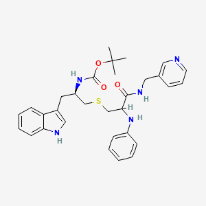 molecular formula C31H37N5O3S B12395521 Cyp3A4-IN-1 