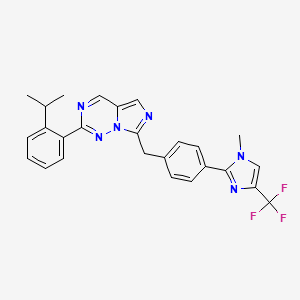 molecular formula C26H23F3N6 B12395573 Usp1-IN-4 