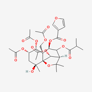 molecular formula C32H42O15 B12395577 Angulatin G 