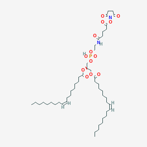 molecular formula C50H87N2O13P B12395611 Dope-nhs 