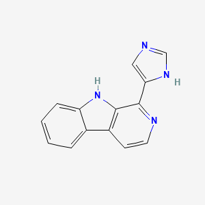 molecular formula C14H10N4 B12395666 Ido1/tdo-IN-4 