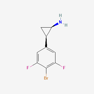 molecular formula C9H8BrF2N B12395760 Lsd1/2-IN-3 